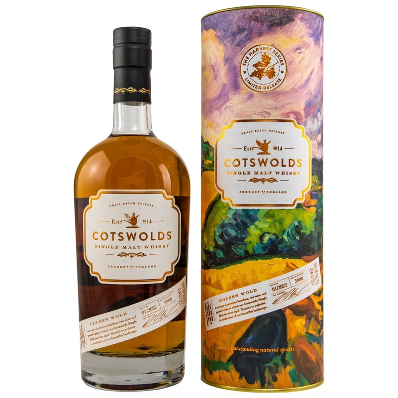 Cotswolds Golden Wold Harvest Series No.1 52,5% 0,7l