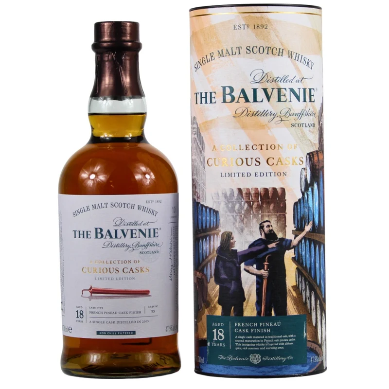 Balvenie 18 Jahre Curious Casks Limited Edition #33 47,9% 0,7l