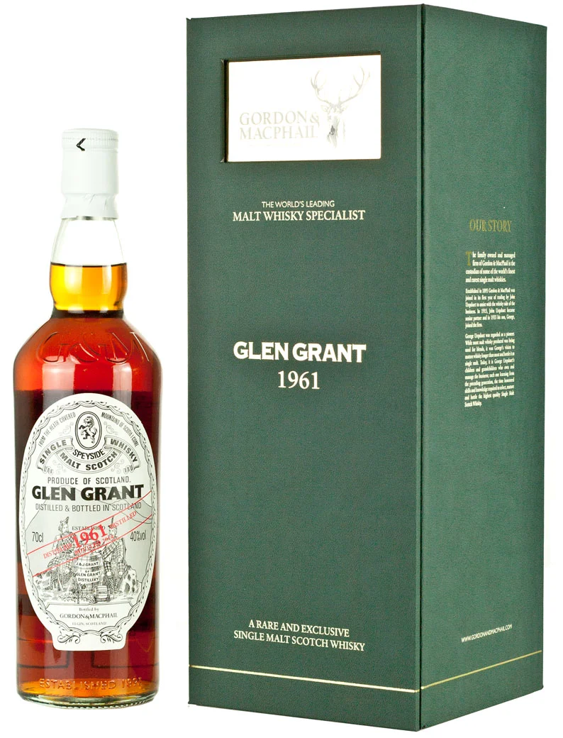 Glen Grant 52 Year Old 1961 Gordon & MacPhail