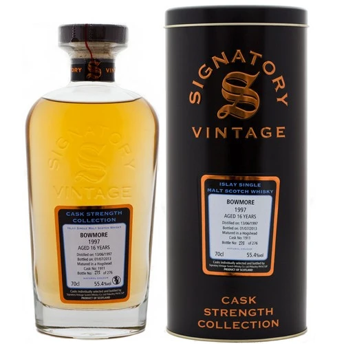 Bowmore 16 Year Old 1997 Signatory