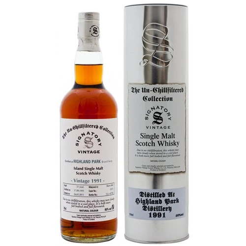 Highland Park 21 Year Old 1991 Signatory