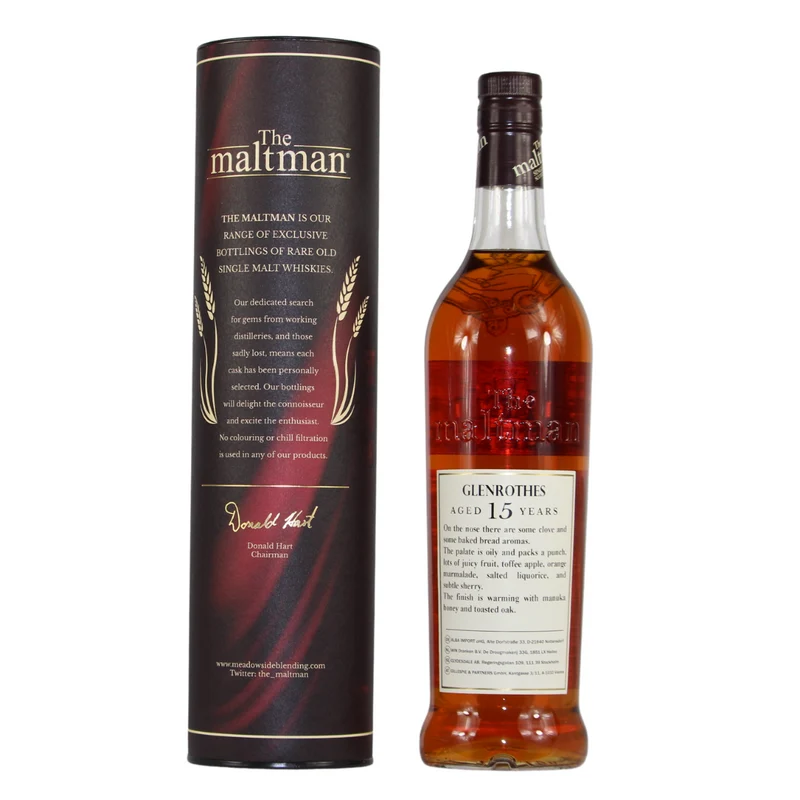 Glenrothes Maltman Refill Sherry 2009 15 Jahre 53,7% 0,7l