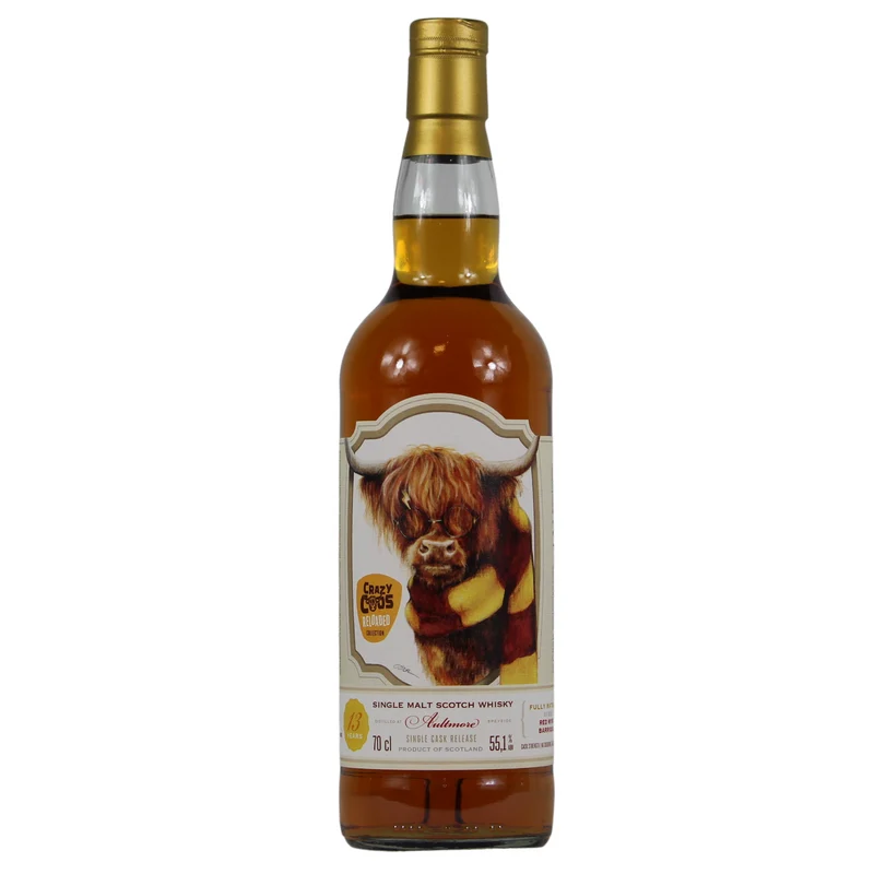 Aultmore 13 Jahre Crazy Coos Collection Nr.3 Cask #301402 55,1% 0,7l