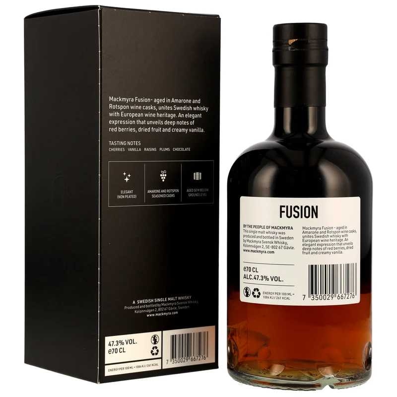 Mackmyra Fusion 47,3% 0,7l