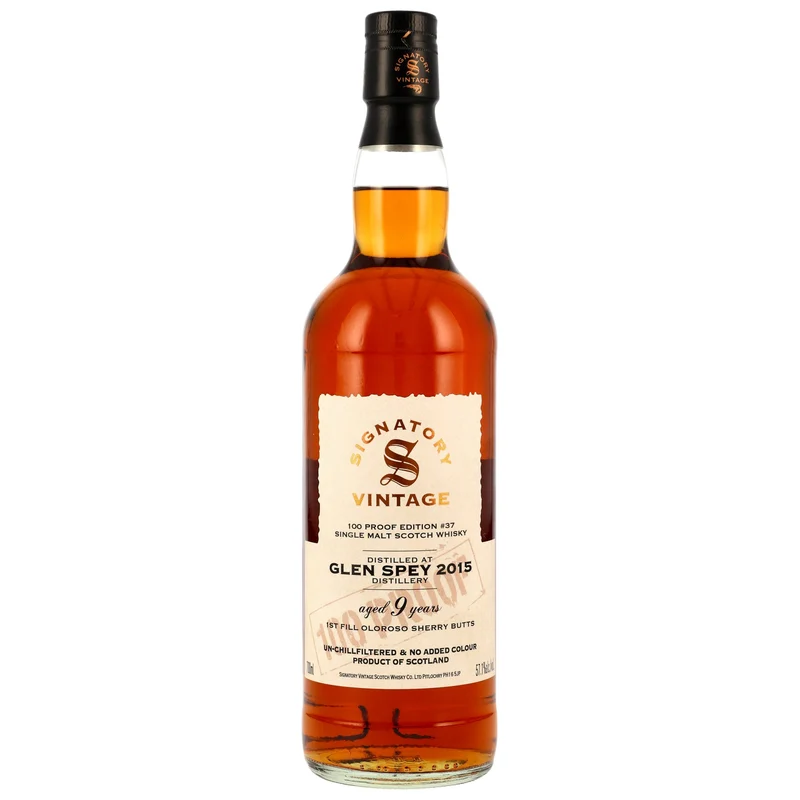 Glen Spey 2015/2025 9 Jahre Signatory Vintage Edition #37 57,1% 0,7l