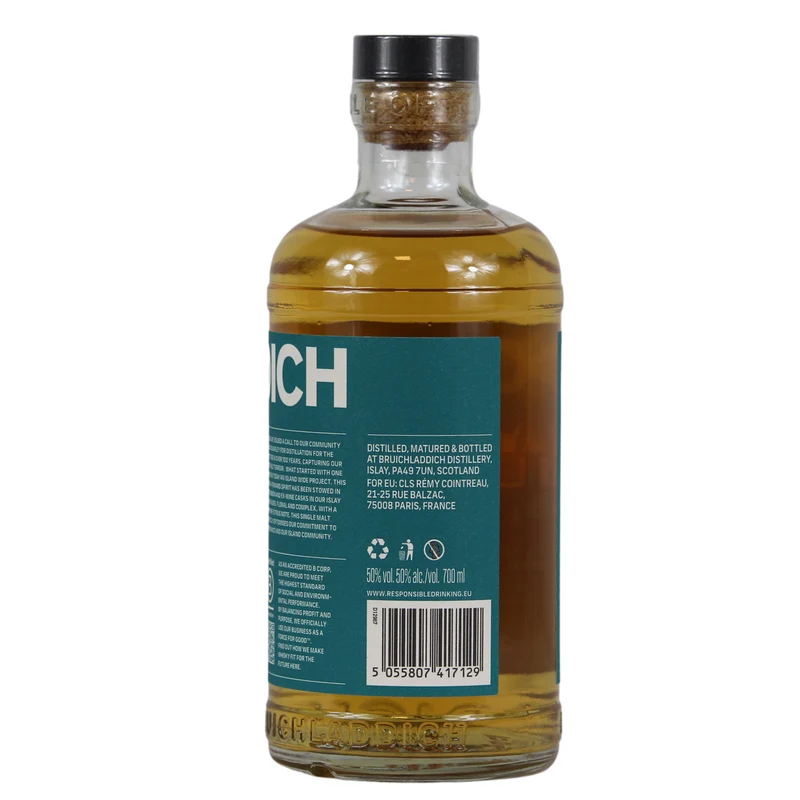 Bruichladdich Islay Barley 8 Jahre 2014 50% 0,7l