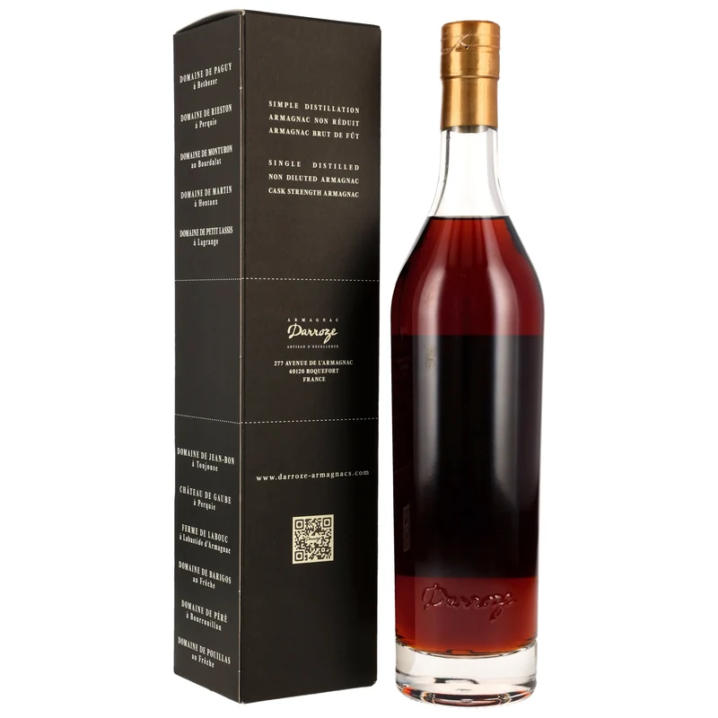 Darroze Armagnac Domaine de Busquet 1999/2025 Journal des Kirsch 49,5% 0,7l