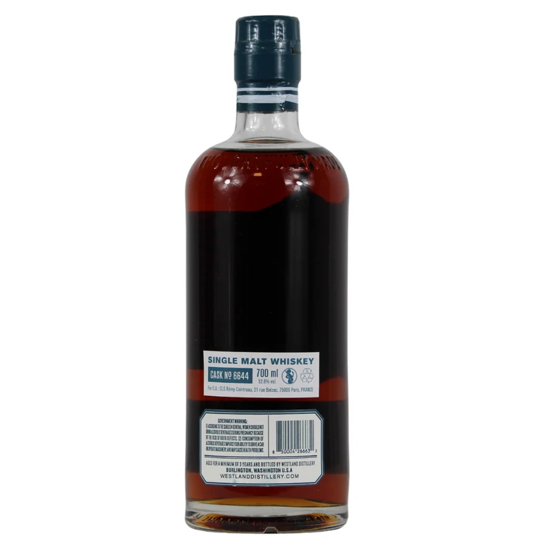 Westland 7 Jahre Single Cask #6644 American Single Malt 52,6% 0,7l
