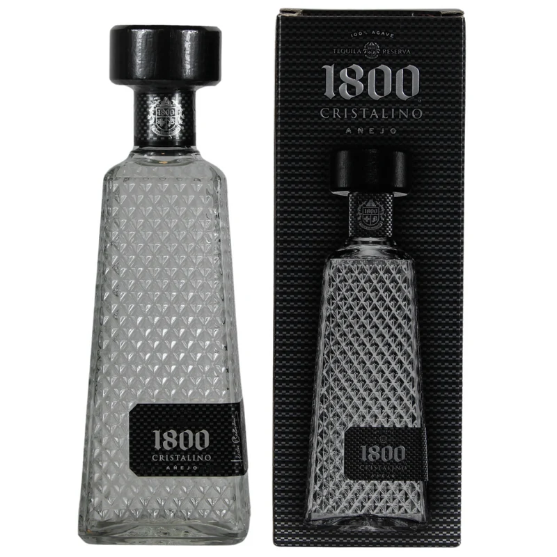 José Cuervo 1800 Cristalino 100% De Agave Tequila 38% 0,7l