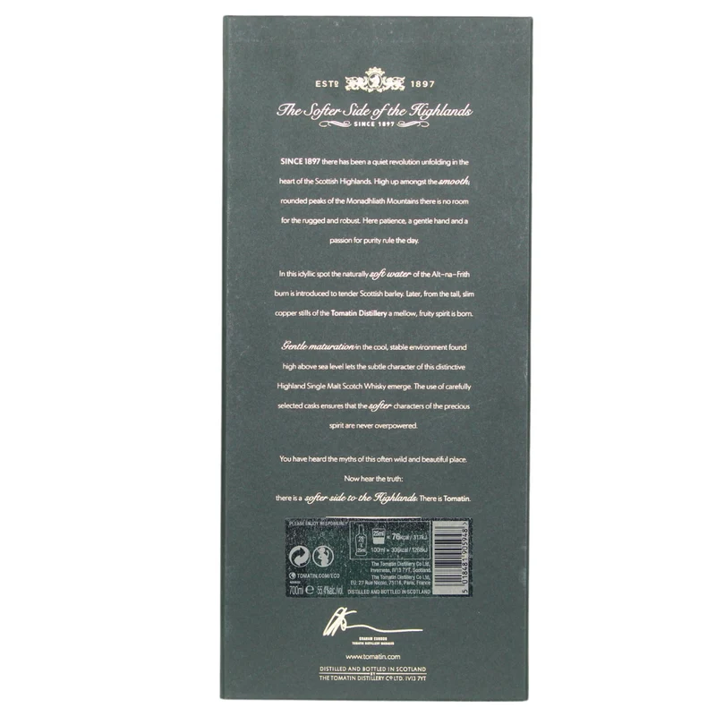 Tomatin 2005 Single Cask Tilas Liste Cask #40385 55,4% 0,7l