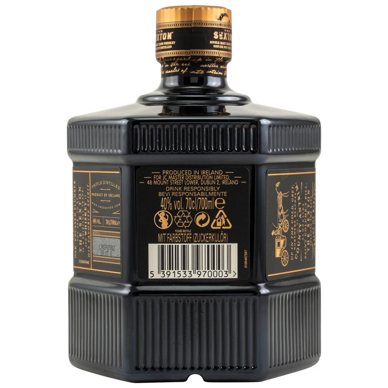 The Sexton Single Malt Irish Whiskey 40% 0,7l