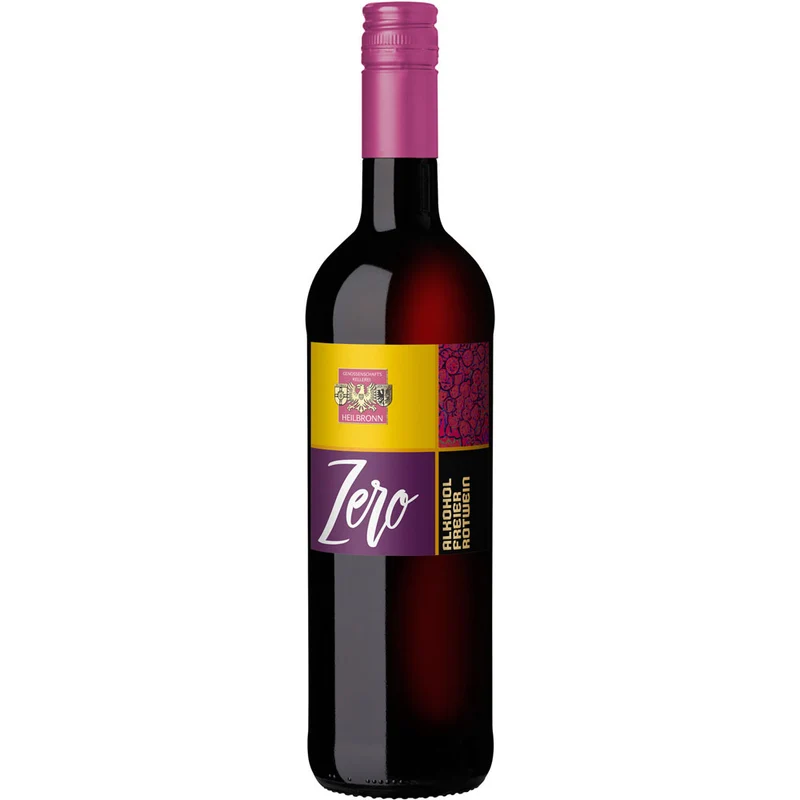 Genossenschaftskellerei Heilbronn Zero Alkoholfreier Rotwein 0,75 Liter