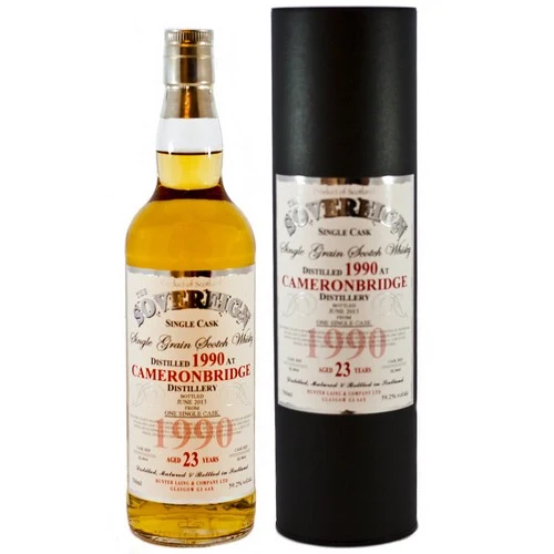 Cameronbridge 23 Year Old 1990 Sovereign