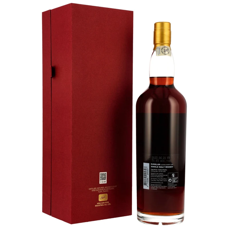 Kavalan Solist Oloroso Sherry Cask 8 Jahre 2014/2023 51,6% 1,0l