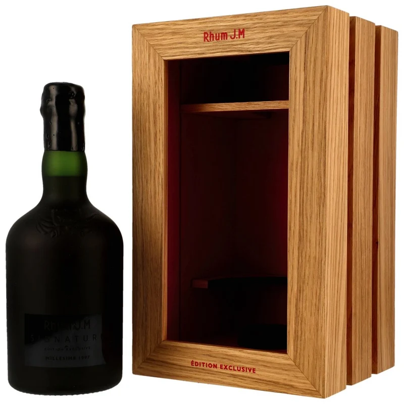 Rhum J.M Signature Edition Exclusive 1997 Millésime 25 Jahre 41,2% 0,7l