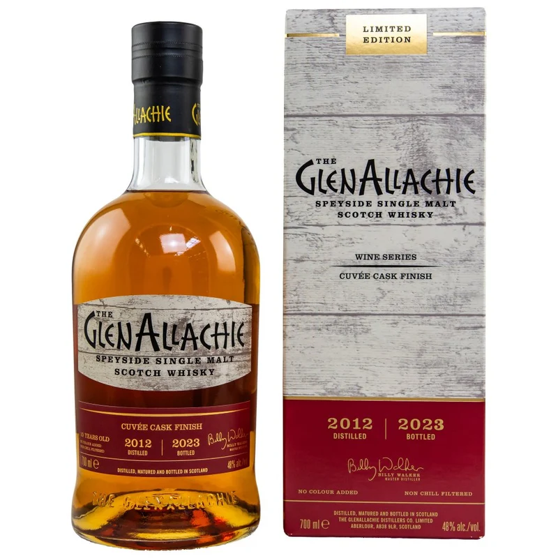 GlenAllachie 10 Jahre 2012/2023 Cuvée Cask Finish 48% 0,7l