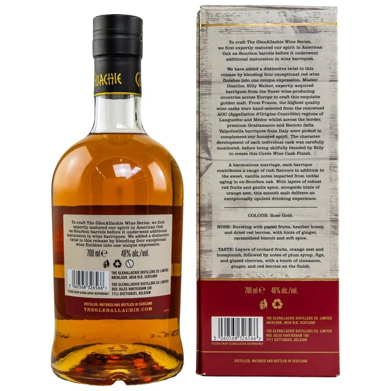 GlenAllachie 10 Jahre 2012/2023 Cuvée Cask Finish 48% 0,7l