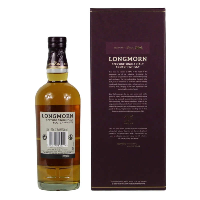 Longmorn 25 Jahre 53,7% 0,7l