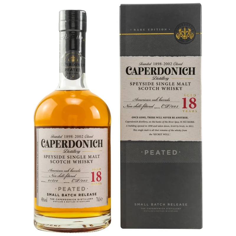 Caperdonich 18 Jahre Peated 48% 0,7l