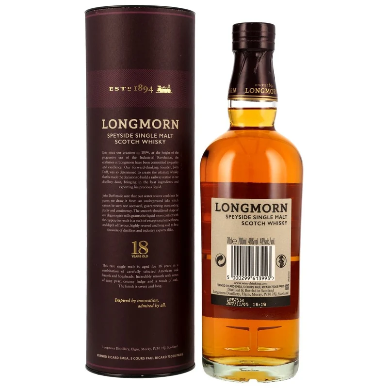 Longmorn 18 Jahre 48% 0,7l