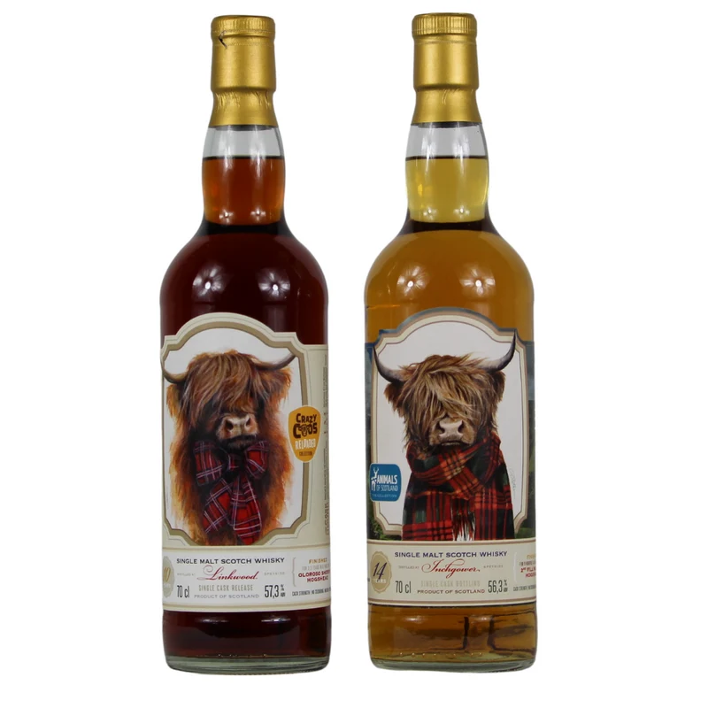 Linkwood 10 Jahre Crazy Coos Reloaded Part 1 - 1st Fill Oloroso Sherry Caskhound 57,3% 0,7l