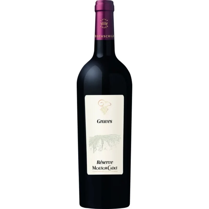 Mouton Cadet Graves Rouge Reserve 2019 12,5% 0,75l