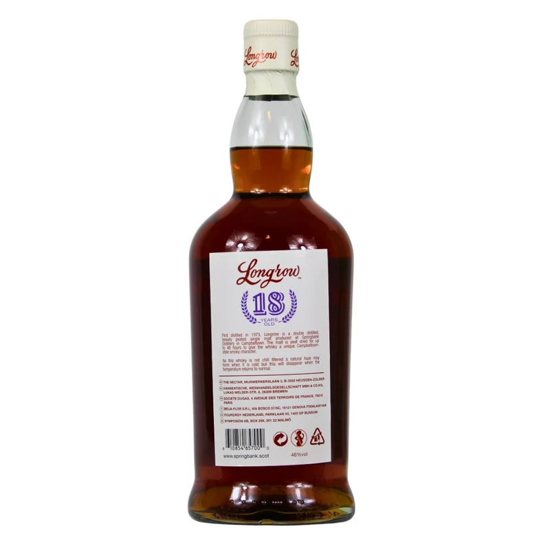 Longrow 18 Jahre 2024 46% 0,7l