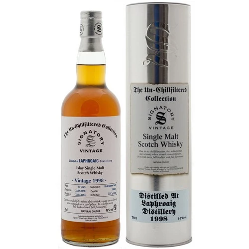 Laphroaig 15 Year Old 1998 Signatory Vintage