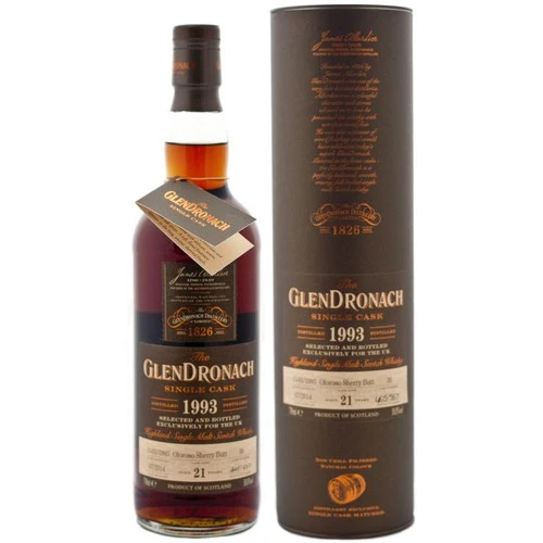 Glendronach 21 Year Old 1993 Cask #39