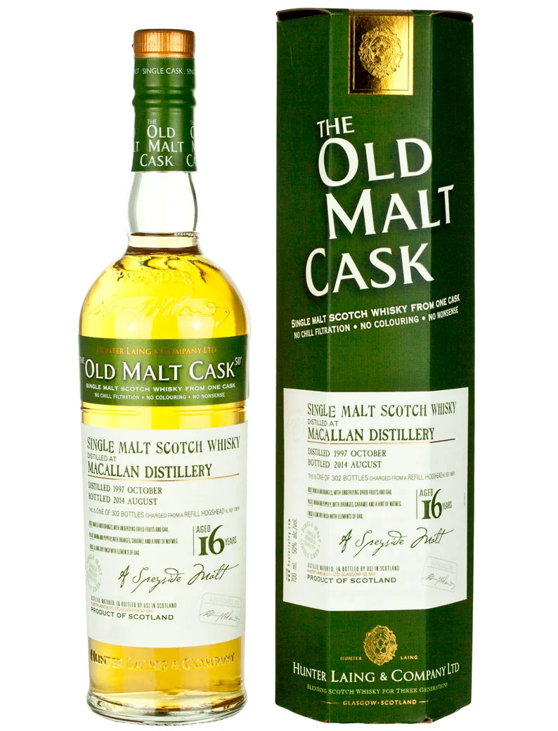 Macallan 16 Year Old 1997 Old Malt Cask