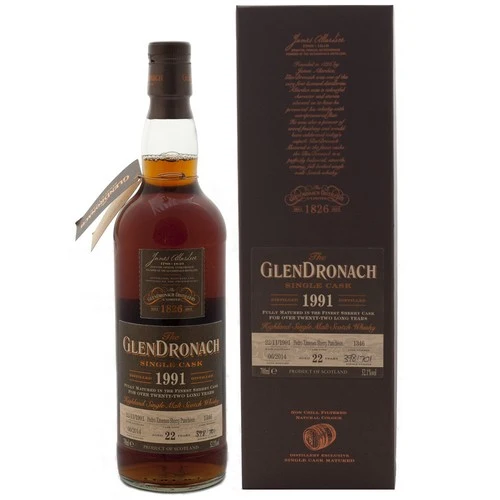 Glendronach 22 Year Old Batch 10 Cask #1346