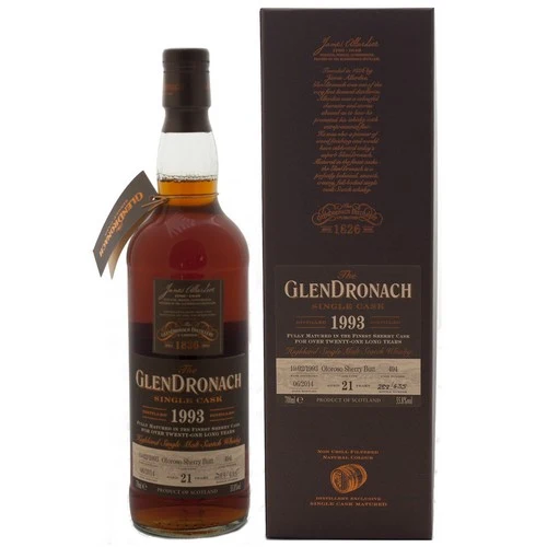 Glendronach 21 Year Old Batch 10 Cask #494