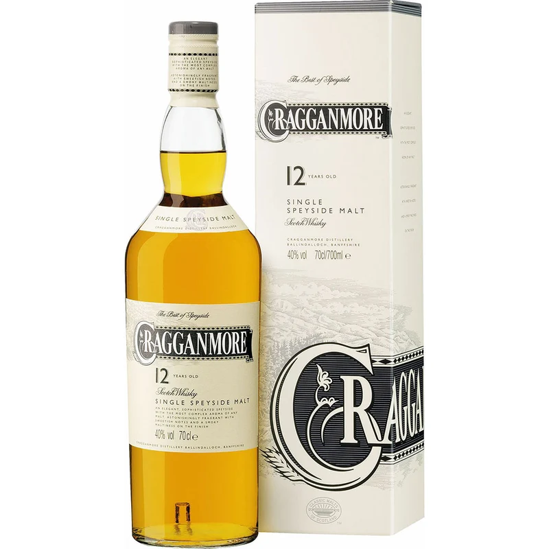 Cragganmore 12 Jahre Single Malt Scotch Whisky 40% 0,7 Liter