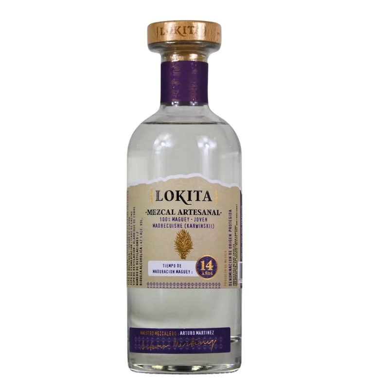 Lokita 14 Anos Maguey Mezcal Artesanal 47% 0,7l