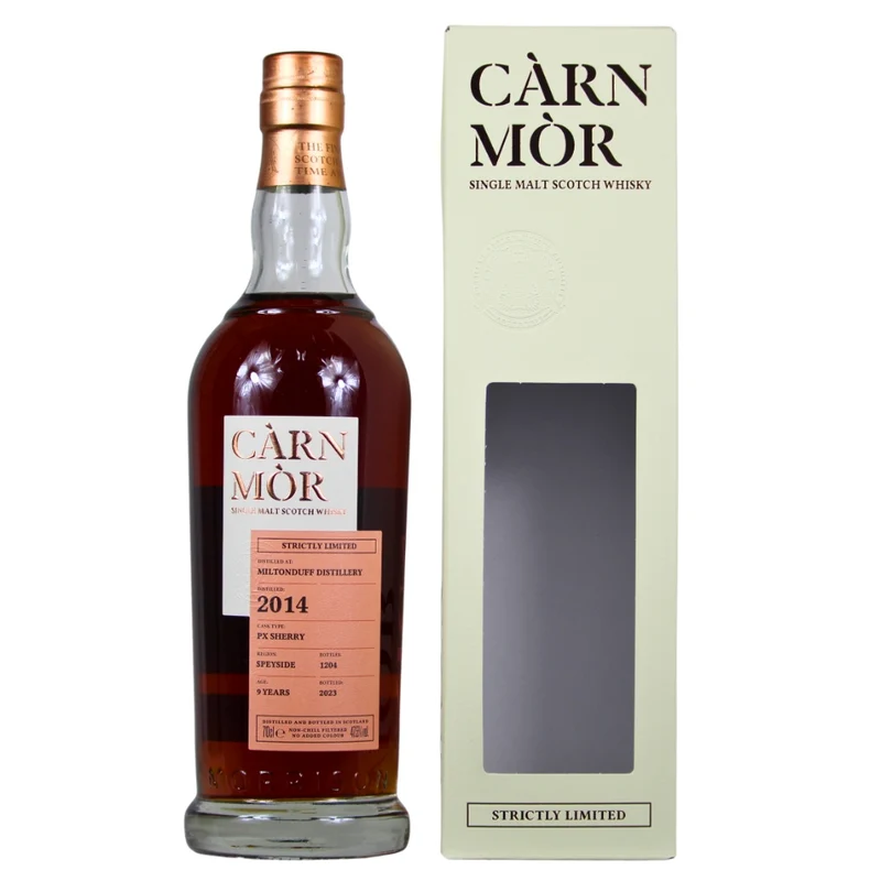 Miltonduff 9 Jahre PX Sherry Carn Mor 47,5% 0,7l