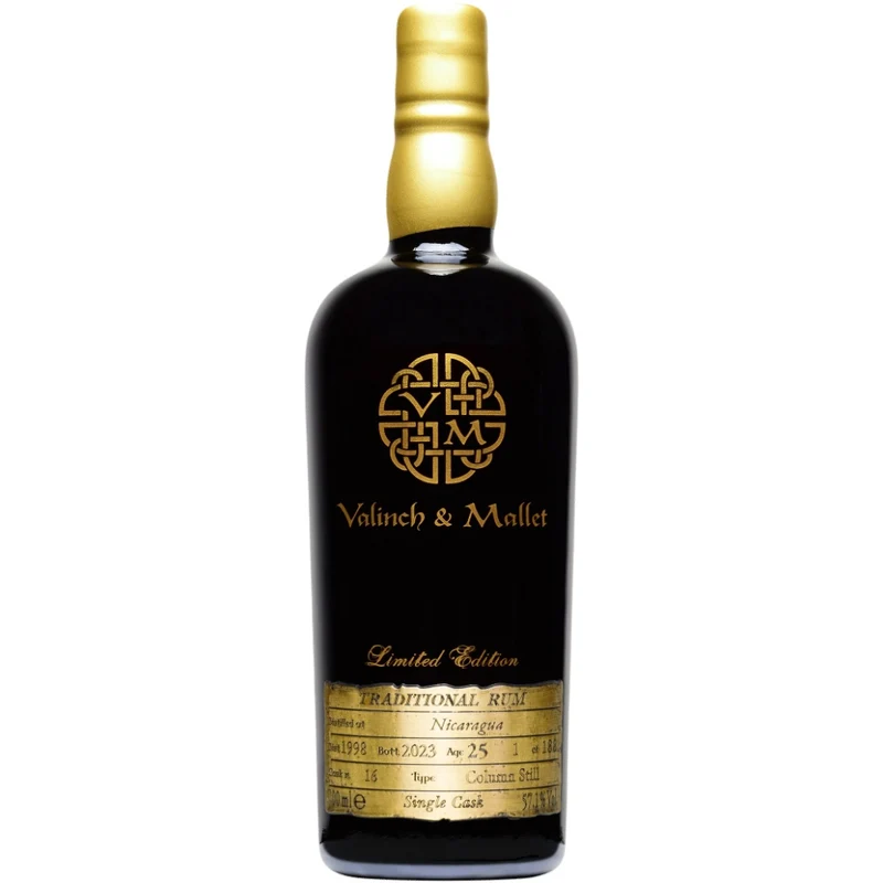 Nicaragua Rum 25 Jahre 1998/2023 Valinch & Mallet Limited Edition Cask#16 57,1% 0,7l