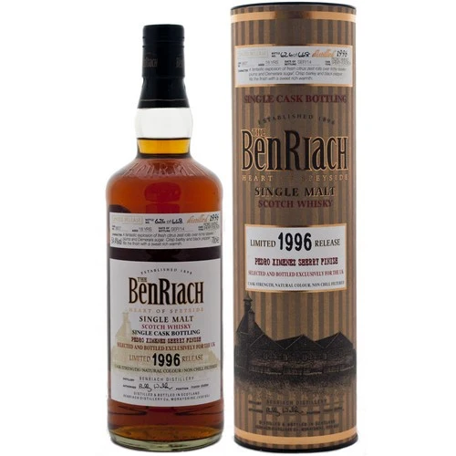 Benriach 18 Year Old 1996 Cask #3607