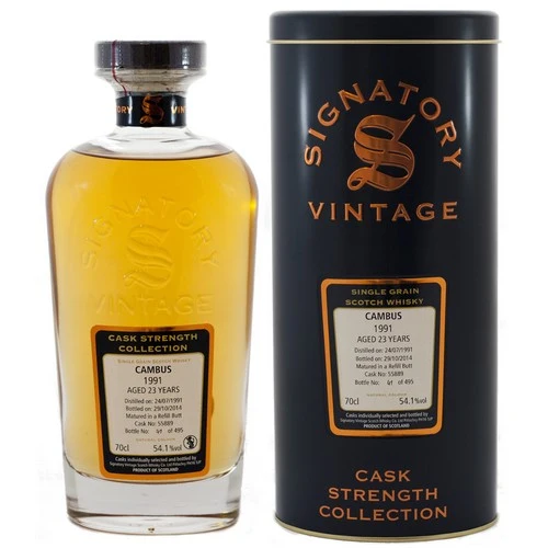 Cambus 23 Year Old 1991 Signatory