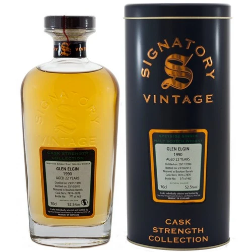 Glen Elgin 22 Year Old 1990 Signatory