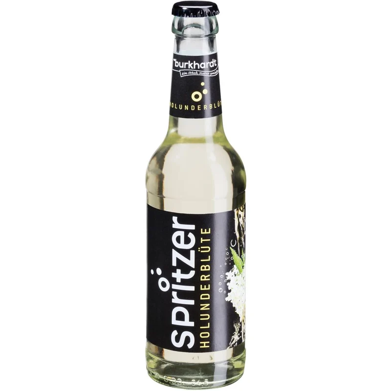 Burkhardt Spritzer Holunderblüte 24x 0,33 Liter