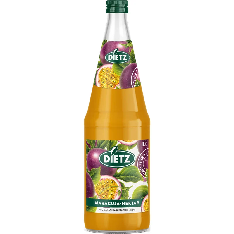 Dietz Maracuja-Nektar 6x 1 Liter (MEHRWEG)