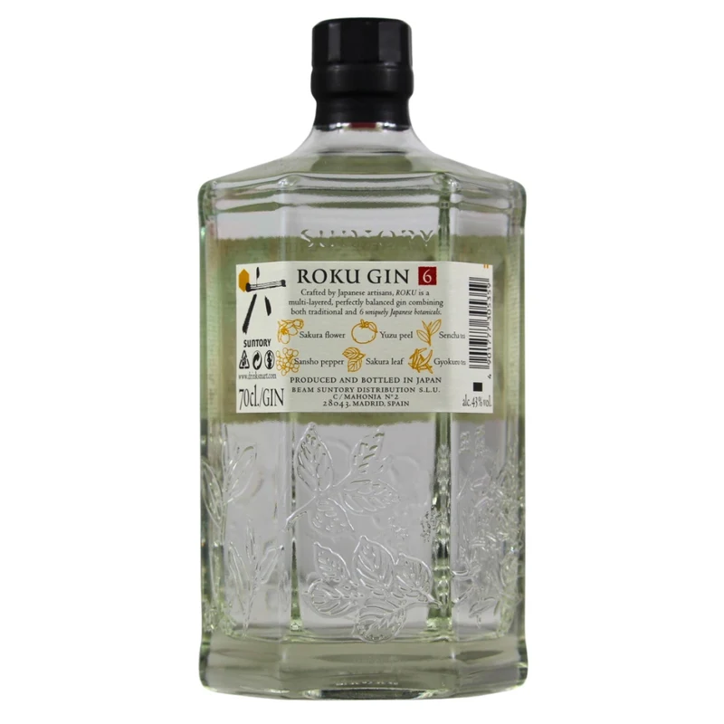 Roku Gin The Japanese Craft 43% 0,7l