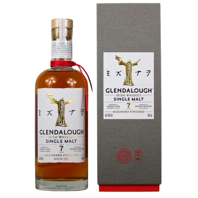 Glendalough 7 Jahre Mizunara Finished Batch 001 46% 0,7l