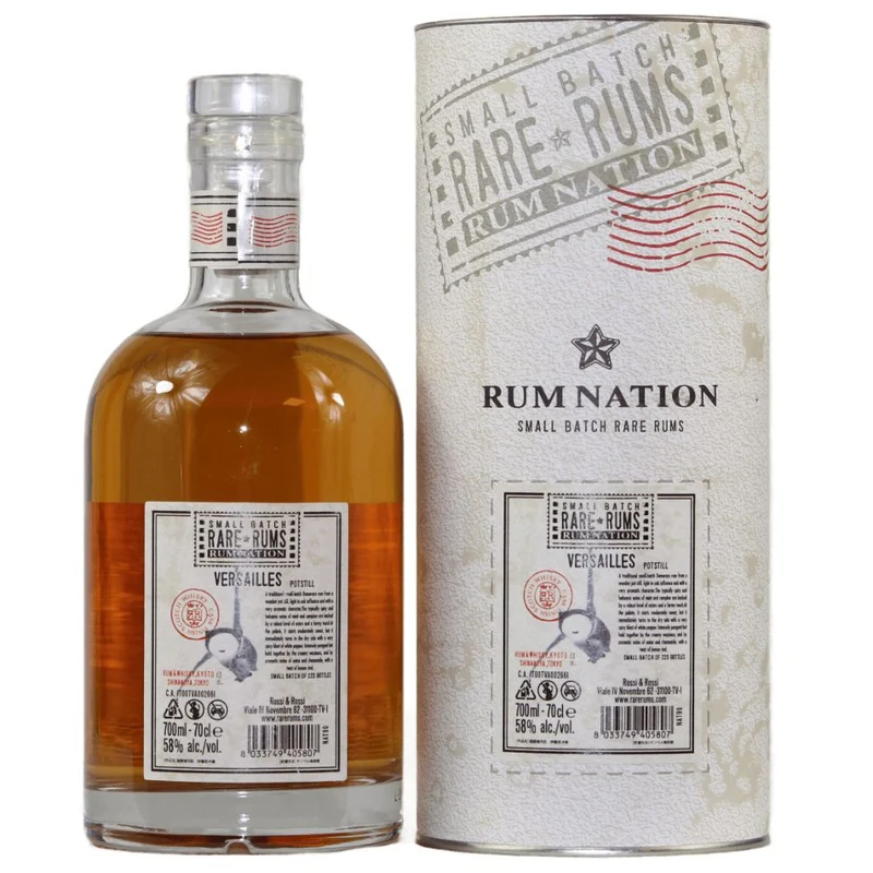 Versailles Guyana Rum 2002/2020 Rum Nation Cask #804864-65 58% 0,7l