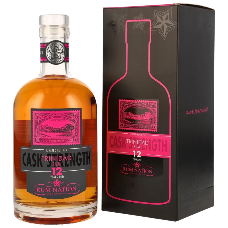 Trinidad 12 Jahre Cask Strength Rum Nation 53,4% 0,7l