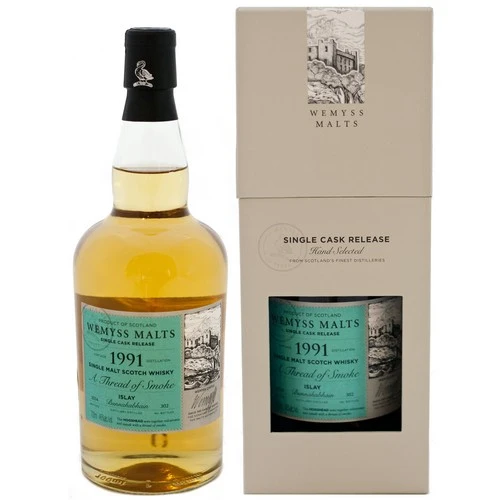 Bunnahabhain 1991 Wemyss A Thread of Smoke