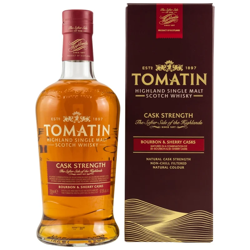 Tomatin Cask Strength Edition 57,5% 0,7l