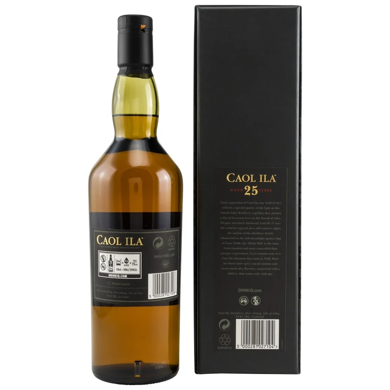 Caol Ila 25 Jahre 43% 0,7l