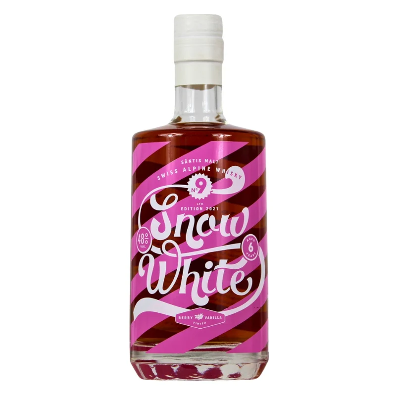 Säntis Malt 6 Jahre Snow White Limited Edition No.9 48% 0,5l