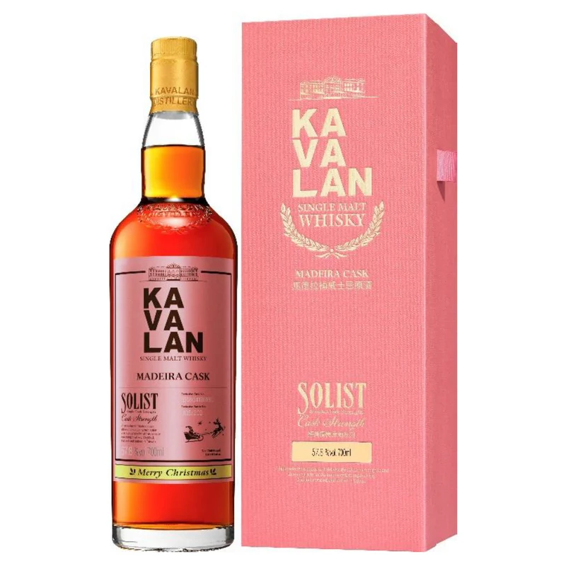 Kavalan Solist Madeira Christmas Edition 57,8% 0,7l